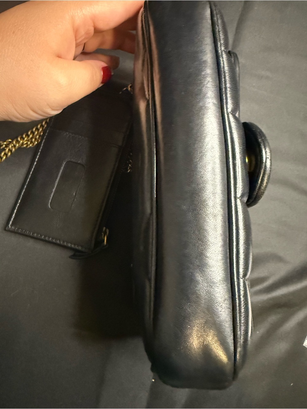 Mini Gucci GG Marmont Matelassé - Picture 6 of 11